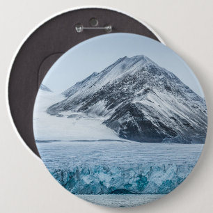 Spitsbergen Svalbard Glacier 6 Cm Round Badge