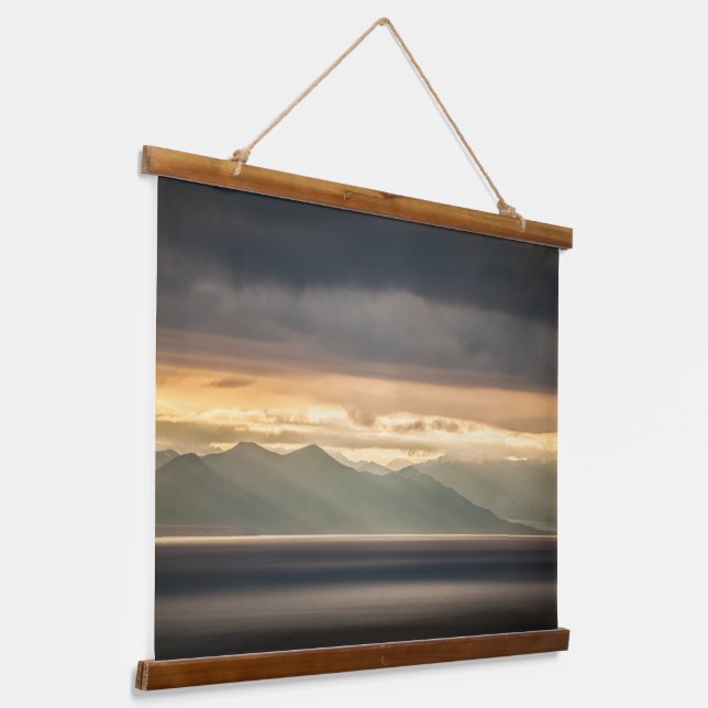 Spitsbergen Svalbard Hanging Tapestry (Angled)