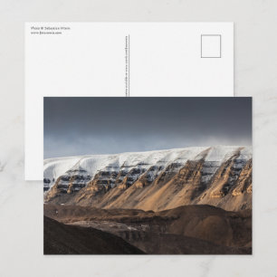 Spitsbergen Svalbard Landscape Photo Postcard