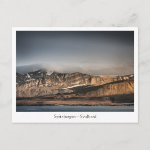 Spitsbergen Svalbard Landscape Photo Postcard