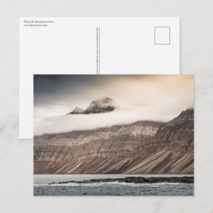 Spitsbergen Svalbard Landscape Photo Postcard