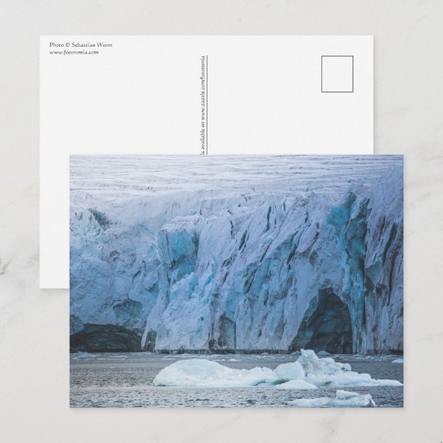 Spitsbergen Svalbard Landscape Photo Postcard (Front/Back)