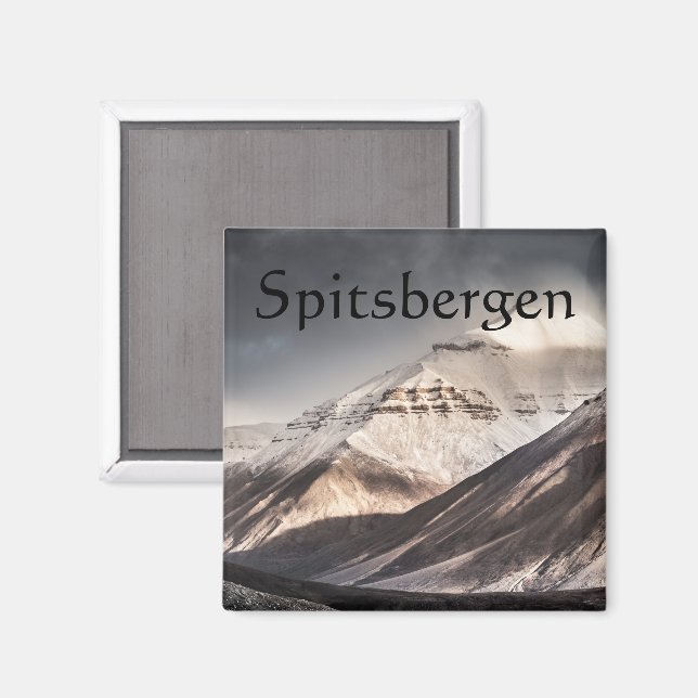 Spitsbergen Svalbard Magnet (Front/Back)