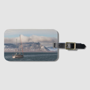 Spitsbergen Svalbard Sailboat Luggage Tag