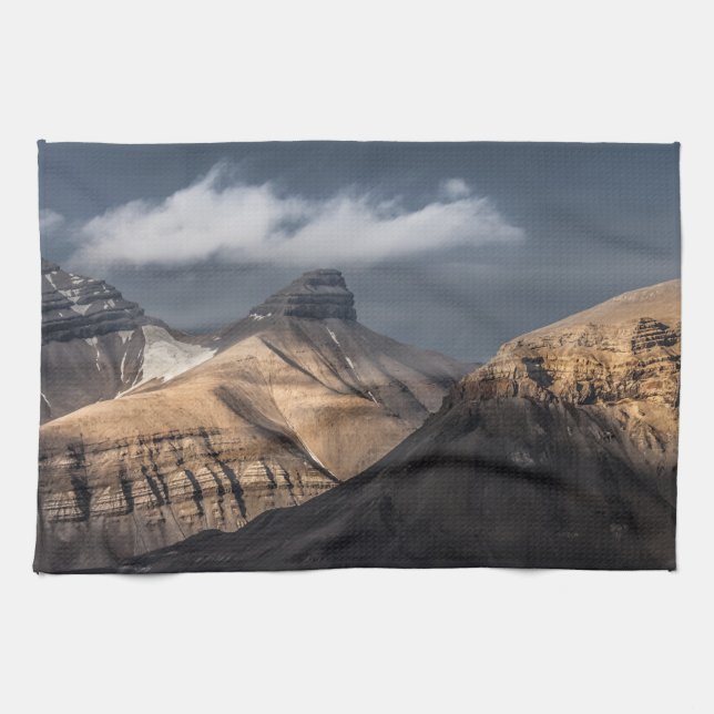 Spitsbergen Svalbard Tea Towel (Horizontal)