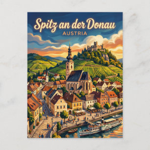 Spitz an der Donau Austria Postcard