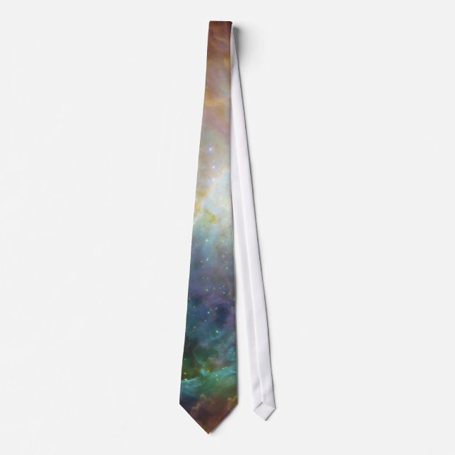 Spitzer and Hubble Create..Tie Tie (Front)