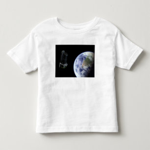 Spitzer departing the Earth soon after launch Toddler T-Shirt