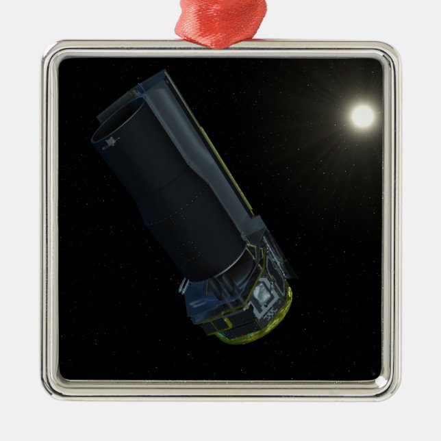 Spitzer seen in visible light metal tree decoration (Front)