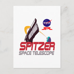 Spitzer Space Telescope Postcard