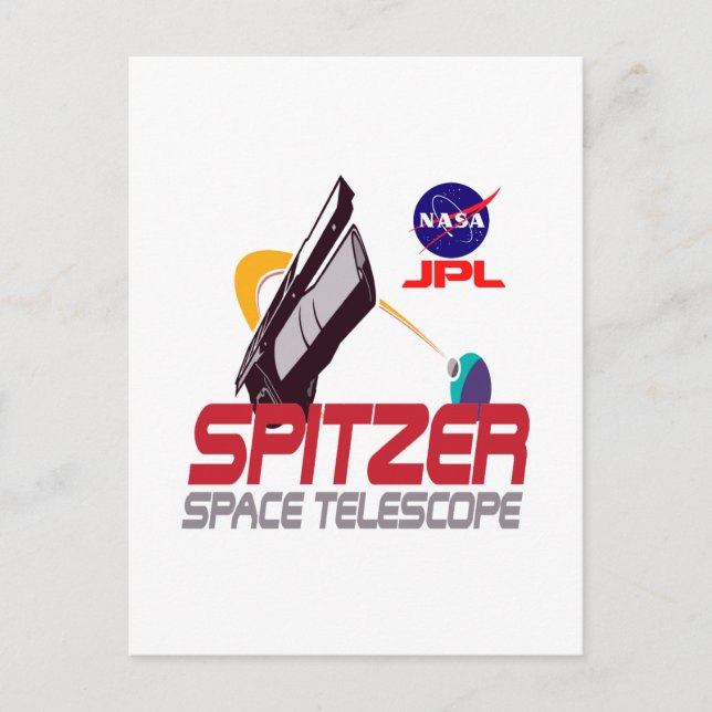 Spitzer Space Telescope Postcard (Front)