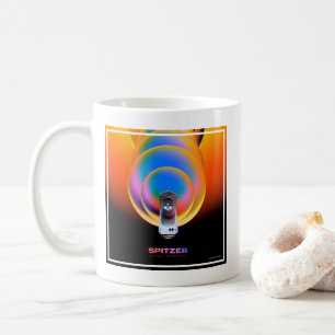Spitzer Space Telescope Poster. Coffee Mug
