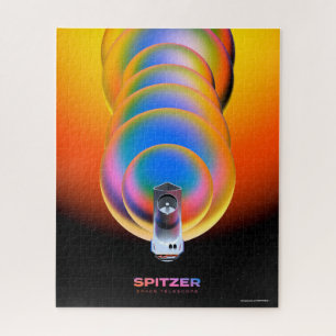 Spitzer Space Telescope Poster. Jigsaw Puzzle