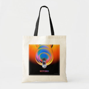 Spitzer Space Telescope Poster. Tote Bag