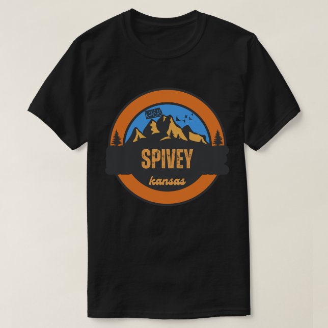 Spivey, Kansas T-Shirt (Design Front)