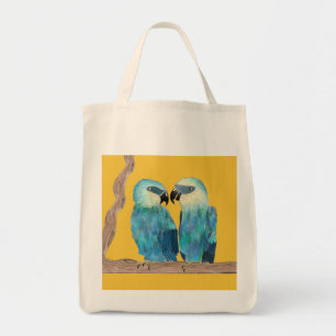 Spix's Macaws on a Tote Bag - (2)