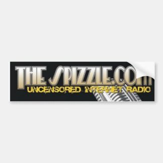 Spizzle Mic Bumper Sticker