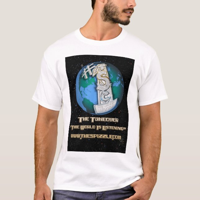 Spizzle World Takeover T-Shirt (Front)