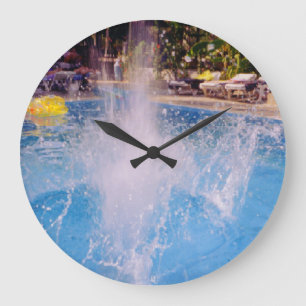 Splash 3 large clock