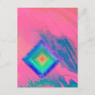 Splash Announcement Postcard