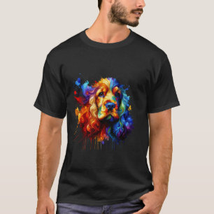 Splash Art Cocker Spaniel Spaniels T-Shirt