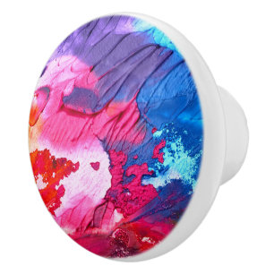 Splash ceramic knob