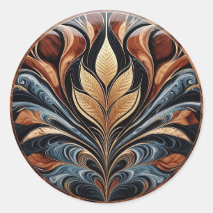 Splash Classic Round Sticker