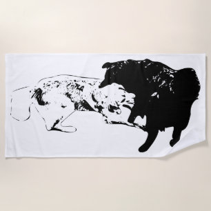 Splash Companions, Bold Fun Beach Towel