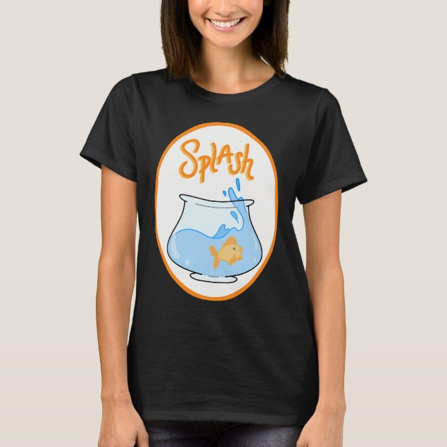 Splash Goldfish T-Shirt (Front)