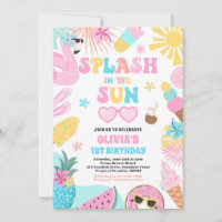 Splash In The Sun Tropical Beach Birthday Party