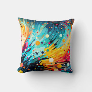 Splash Of Colour Cushion