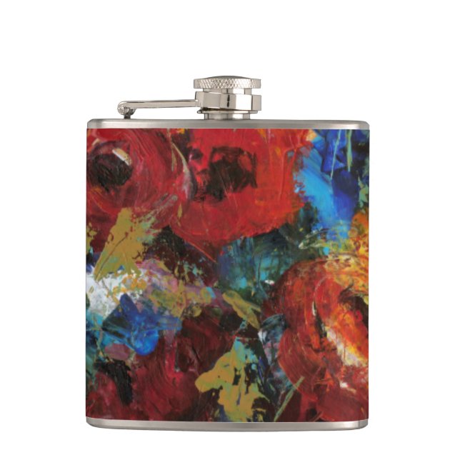 Splash of Colour II Hip Flask (Front)