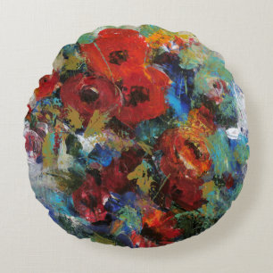 Splash of Colour II Round Cushion
