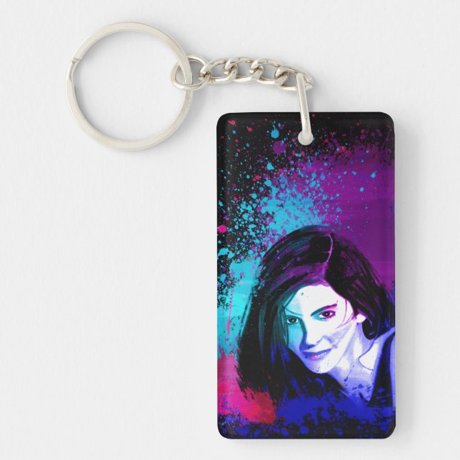 Splash of Colour Key Ring (Front)