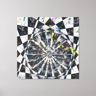 Splash of Colour Stretched Canvas Print