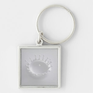 Splash of Milk Key Ring