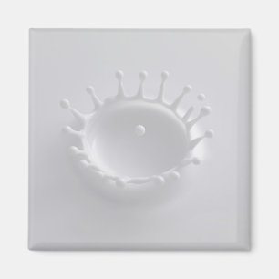 Splash of Milk Magnet