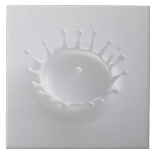 Splash of Milk Tile