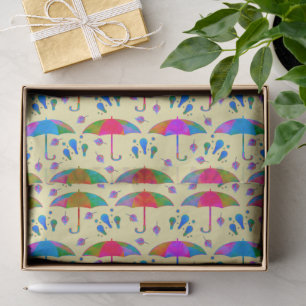 Splash of Nature in Sunshine Tissue Paper