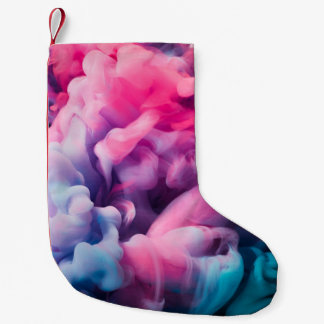 Splash of paint. Abstract backgroundabstract,paint Small Christmas Stocking