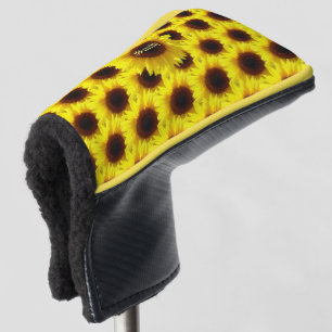 Splash of Sunshine -Sunflower Putter Golf Head Cover