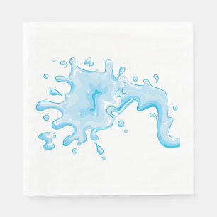 Splash Of Water Napkin
