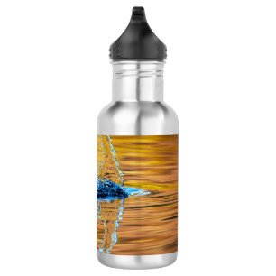 Splash on a fall evening 532 ml water bottle