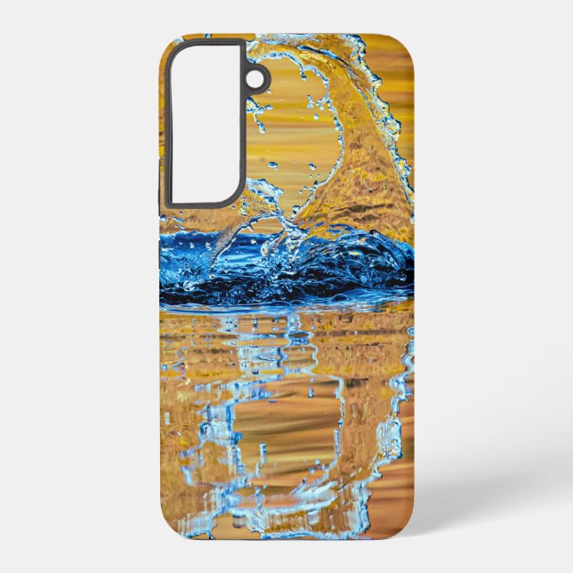 Splash on a fall evening samsung galaxy s22+ case (Back)