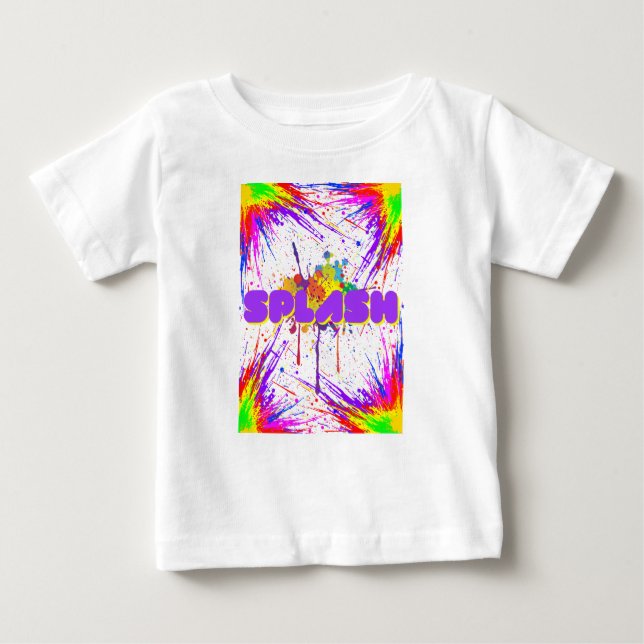 splash paint baby T-Shirt (Front)