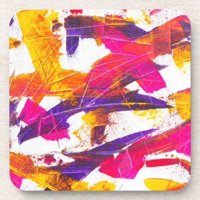 splash paint coaster (Front)