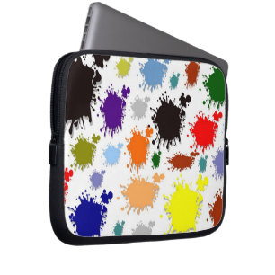 Splash Paint Electronics Bag