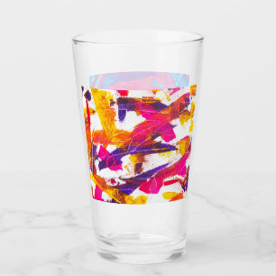 splash paint glass