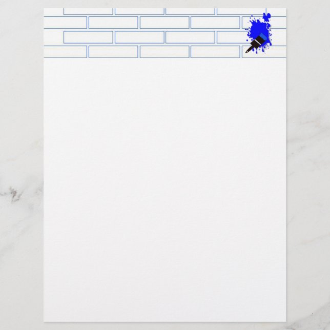 Splash Paint Letterhead (Front)