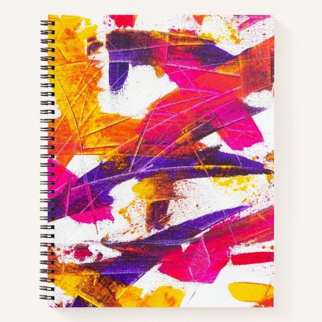splash paint notebook (Front)